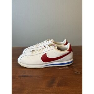 Nike Cortez Basic Leather OG Forrest Gump Men's Size 13 Sneaker White 882254-164